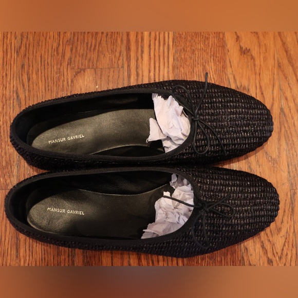 Mansur Gavriel Raffia Ballet flat - Picture 1 of 11